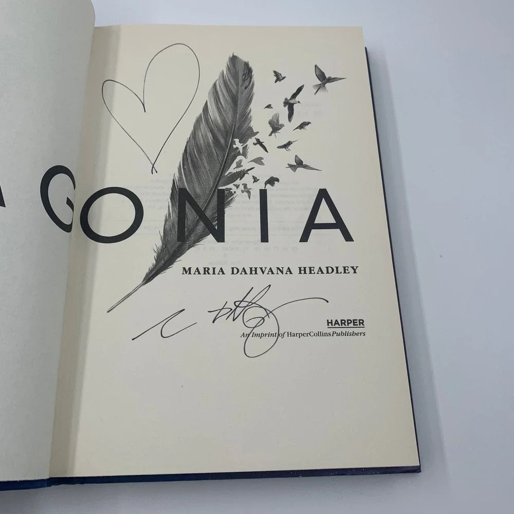 Magonia - Maria Dahvana Headley SIGNED DOODLE 1st Edition 1st Print Hardcover